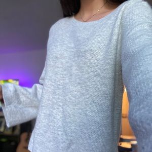 Cozy Gray LOFT Sweater